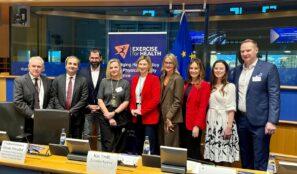 summit in European Parliament, physical activity conference